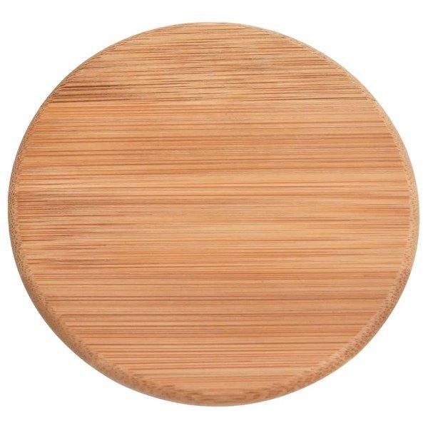 VidaXL Vorratsgläser mit bambusdeckel 4 stk. glas  