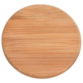 VidaXL Pots de conservation en verre couvercle en bambou 4 pcs verre  