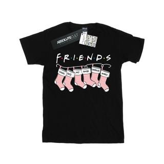 Friends Christmas Stockings T-Shirt  
