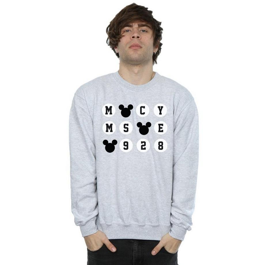Disney 1928 Mickey Mouse Sweatshirt Col Rond  