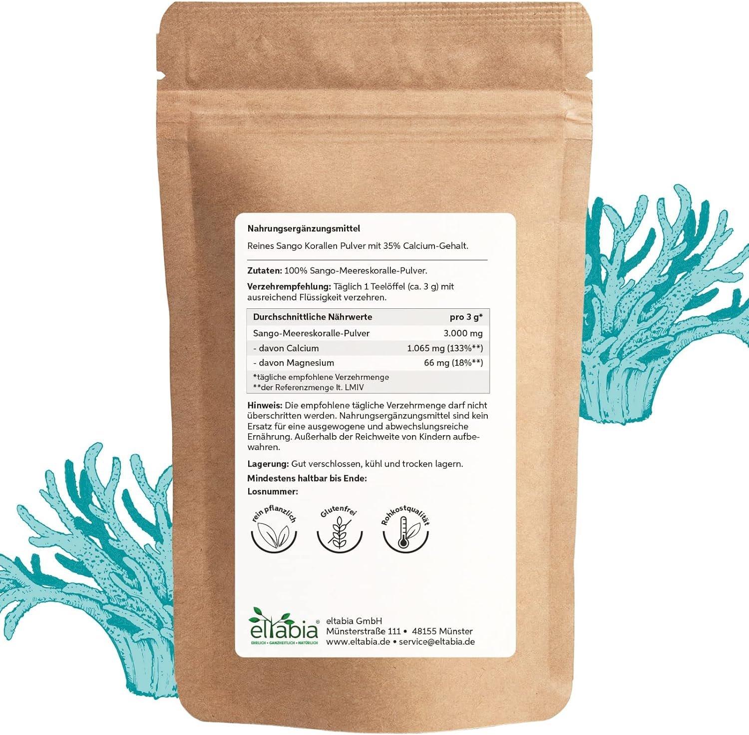 Eltabia  Polvere di corallo marino Sango 