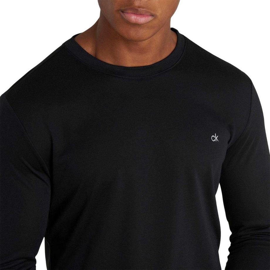 Calvin Klein  Maglietta Golf Aderente Logo Ricamato Misura  (Confezione da tre) 