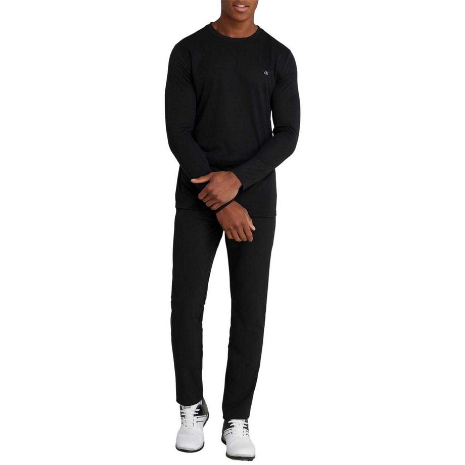 Calvin Klein  Maglietta Golf Aderente Logo Ricamato Misura  (Confezione da tre) 
