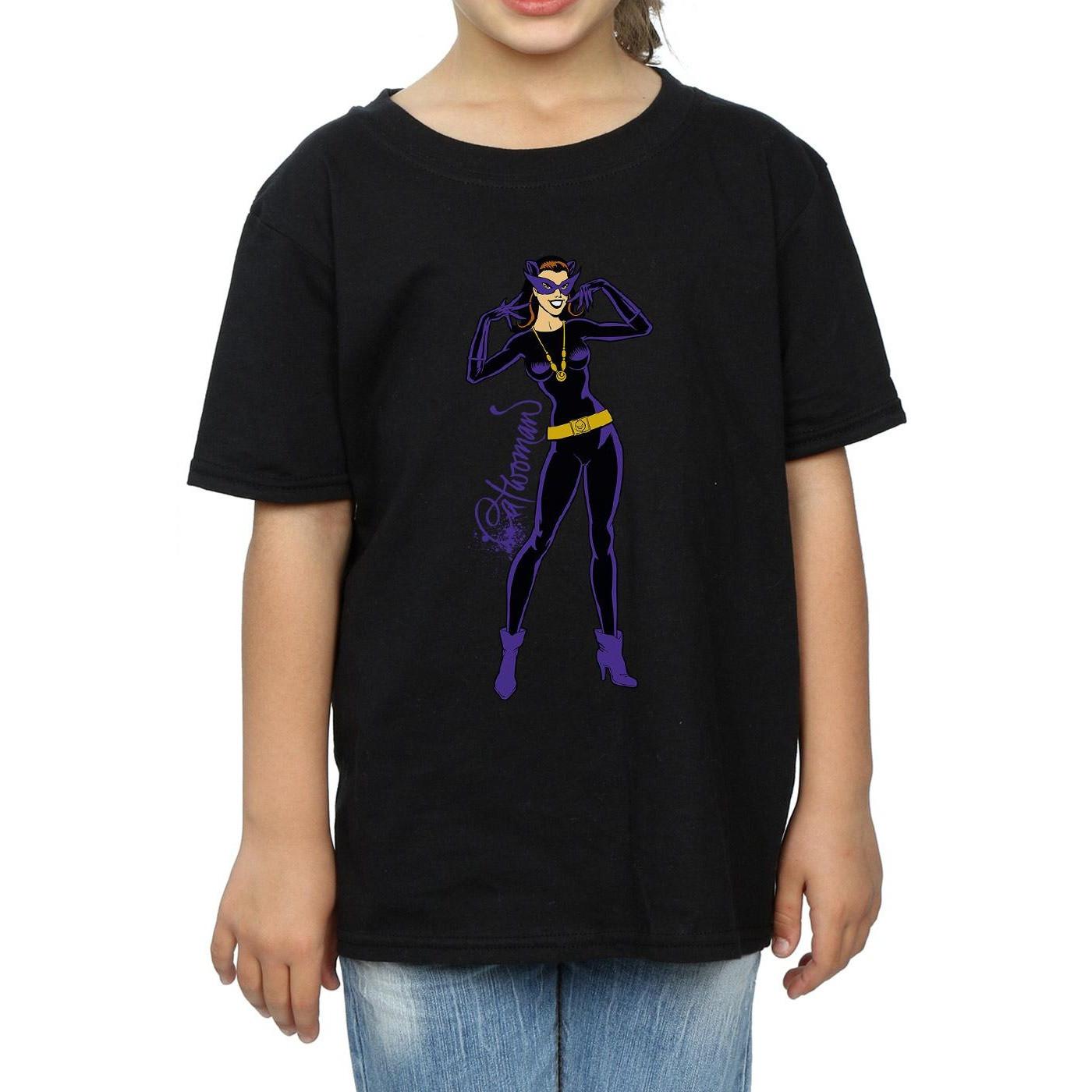 DC COMICS  Tshirt CATWOMAN HAPPY POSE 