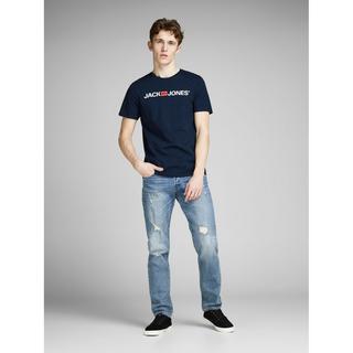 JACK & JONES Rundhals Slim Fit T-Shirt  