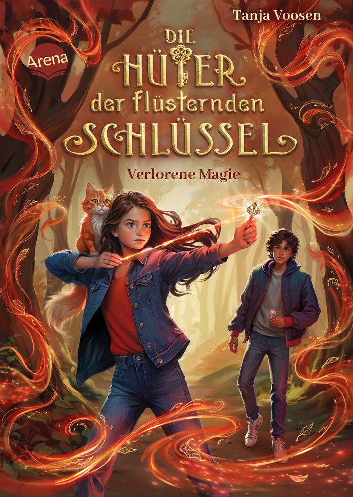 Die Hüter der flüsternden Schlüssel (1). Verlorene Magie Voosen, Tanja; Regener, Ulyana (Illustrationen) Gebundene Ausgabe 