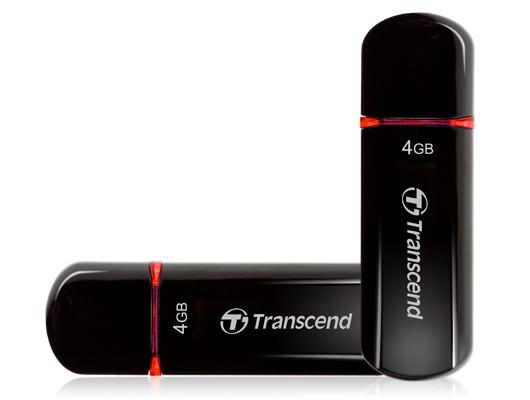 Transcend  Transcend JetFlash 600 USB-Stick 4 GB USB Typ-A 2.0 Schwarz 