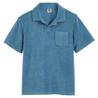 La Redoute Collections  Frottee-Poloshirt mit kurzen Ärmeln 