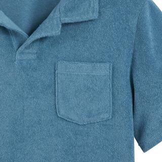 La Redoute Collections  Frottee-Poloshirt mit kurzen Ärmeln 