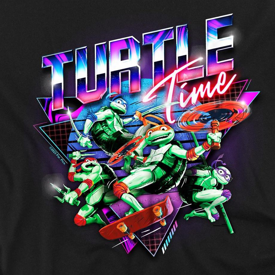 Nickelodeon  Mayhem Turtle Time Maglietta 