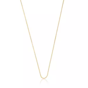 Collier Fuchsschwanz Gelbgold 750, 0.7mm, 38cm