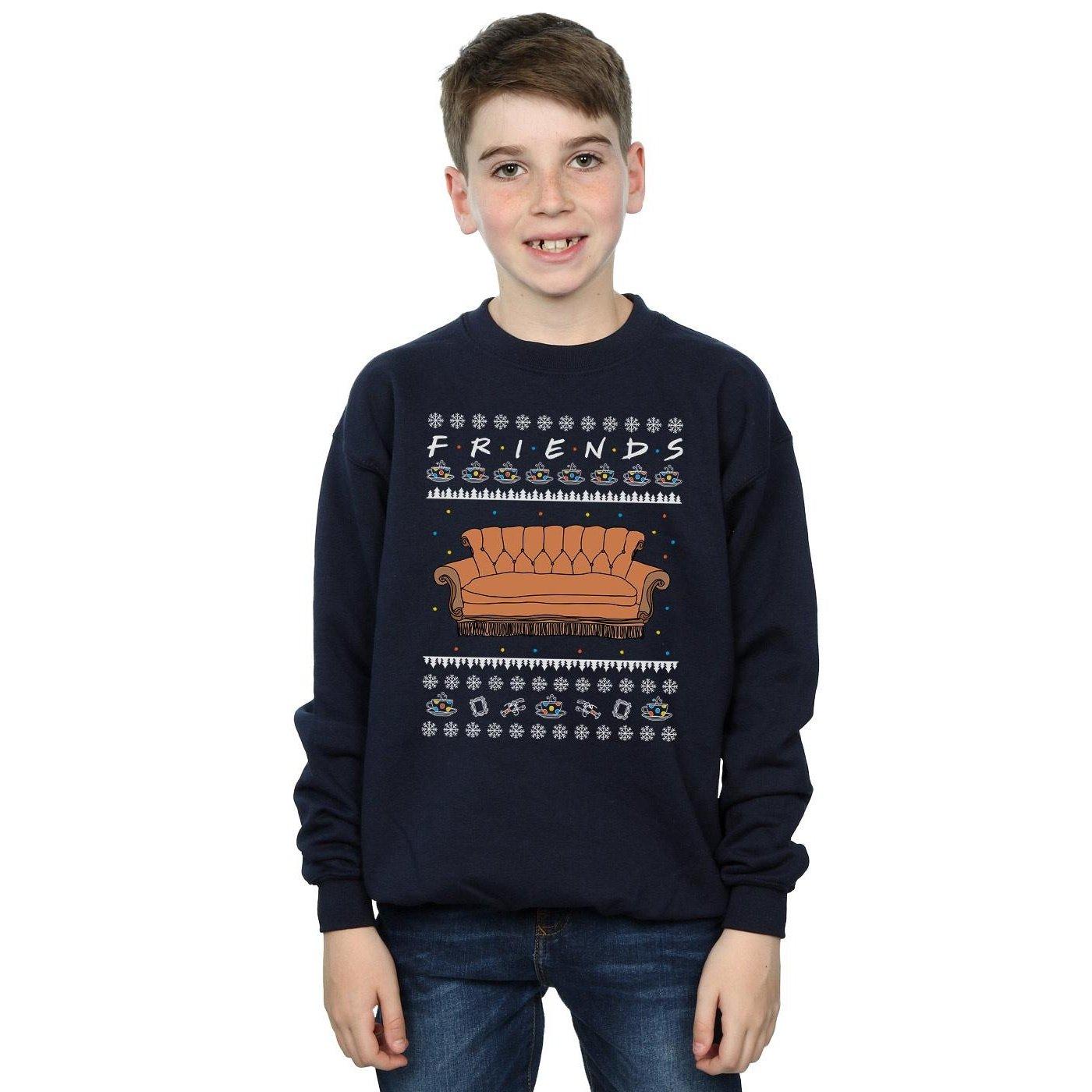 Friends  Fair Isle Couch Sweatshirt 