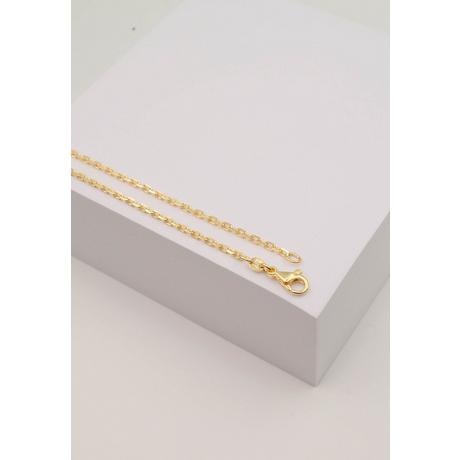 MUAU Schmuck  Collier Anker Gelbgold 750, 2mm, 45cm 