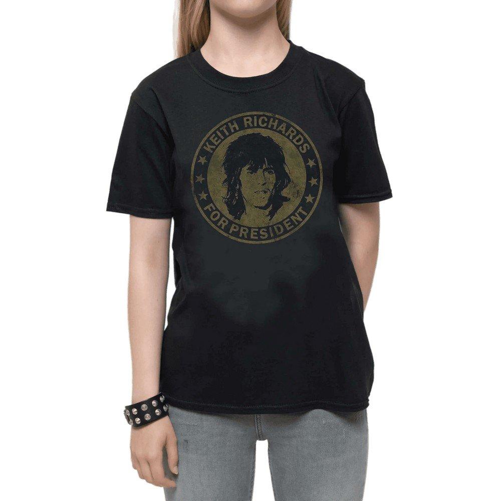 The Rolling Stones  Tshirt KEITH FOR PRESIDENT Enfant 