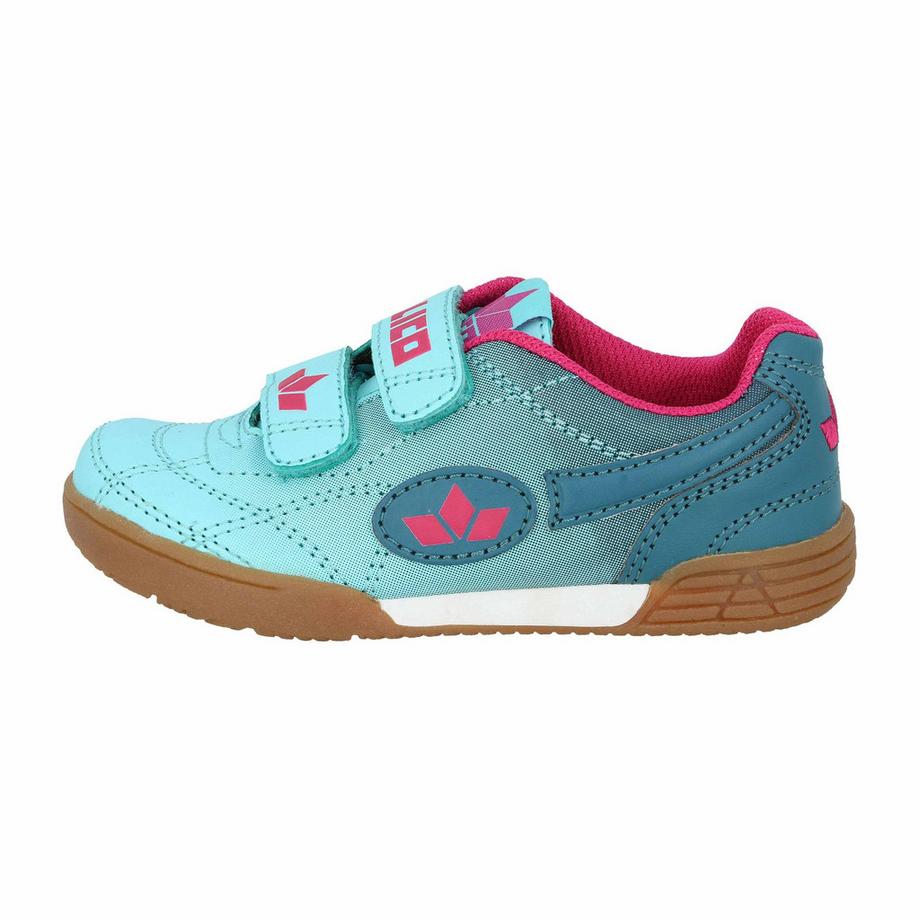 LICO Mädchen Hallenschuh Bernie V mit Klettverschluss  