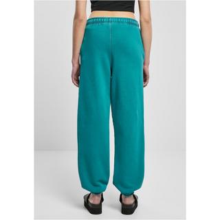 URBAN CLASSICS Pantaloni Vita Alta Stone Washed  