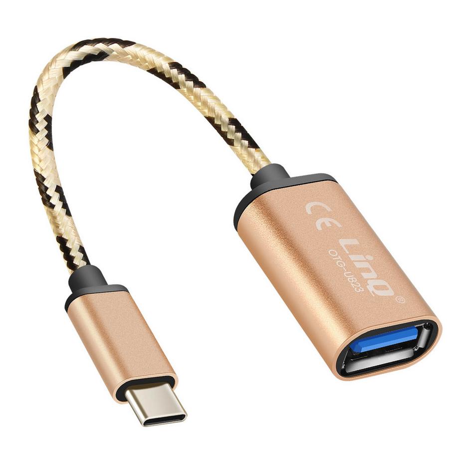 Câble adaptateur LinQ USB-C vers USB OTG