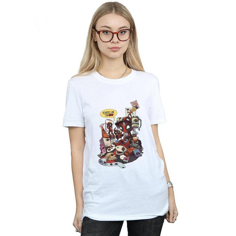 MARVEL Merchandise Royalties T-Shirt Stampata  