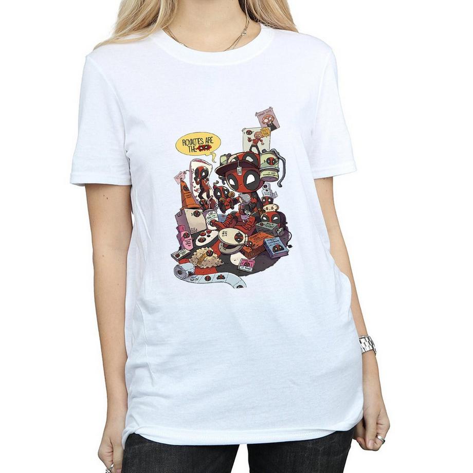 MARVEL Merchandise Royalties T-Shirt Stampata  