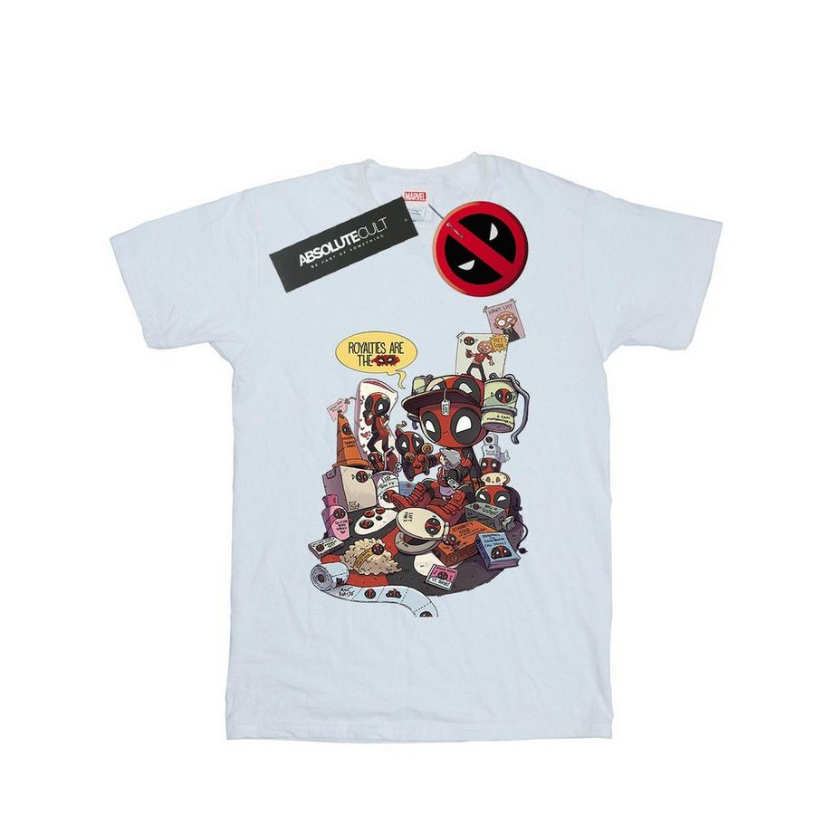 MARVEL Merchandise Royalties T-Shirt Stampata  