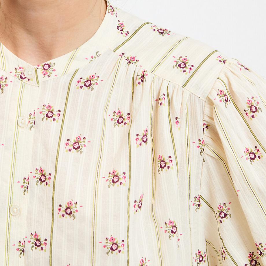 La Redoute Collections Hemd mit Stehkragen  