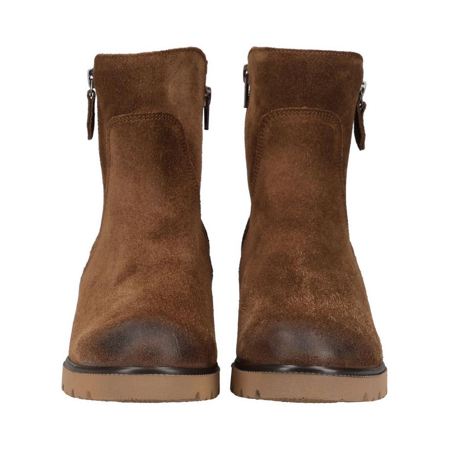 Gabor Bottines en cuir velours avec talon bloc  