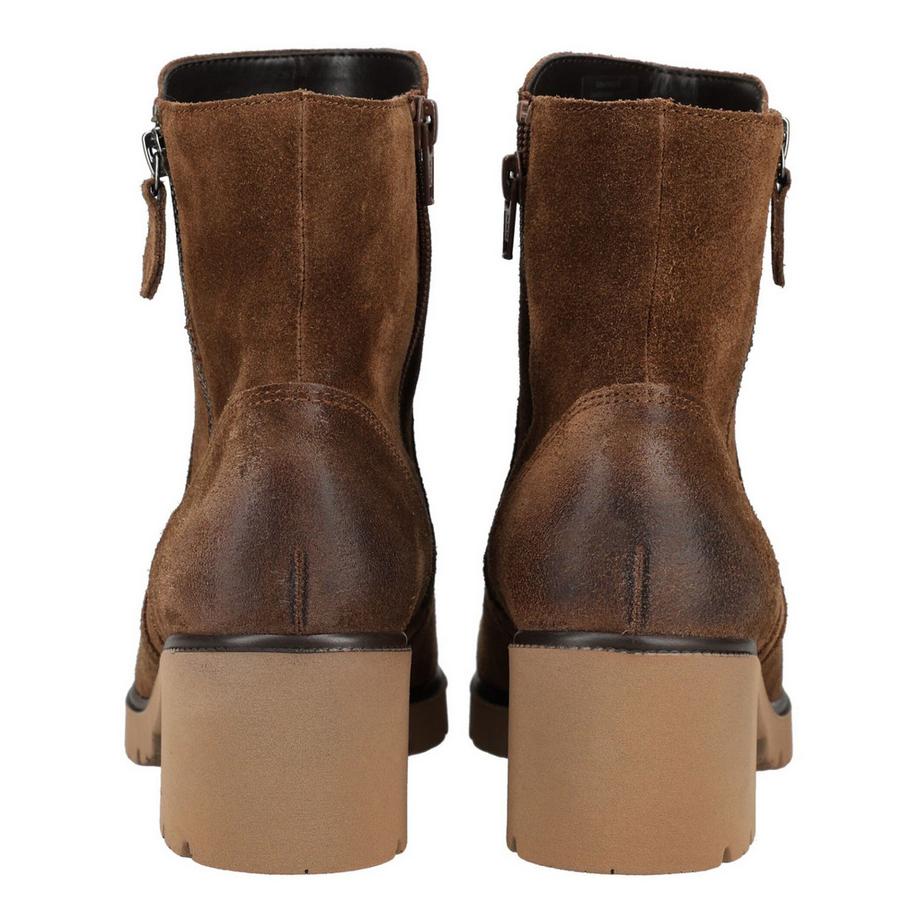 Gabor Bottines en cuir velours avec talon bloc  