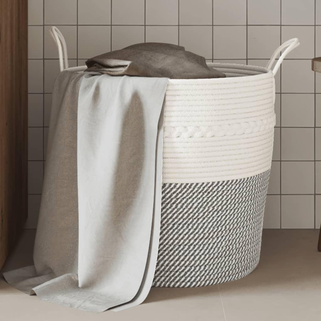 VidaXL Panier de rangement coton  