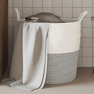 VidaXL Panier de rangement coton  