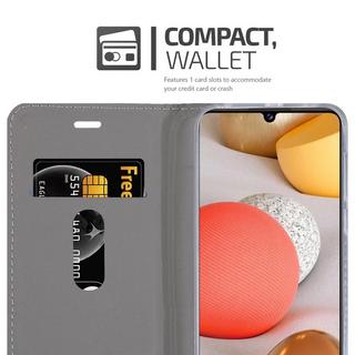 Cadorabo  Housse compatible avec Samsung Galaxy A42 4G - Coque de protection avec fermeture magnétique, fonction de support et compartiment pour carte 