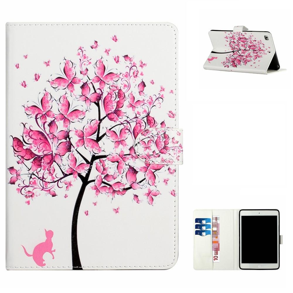 Cover-Discount  iPad mini - Étui de protection papillon arbre 