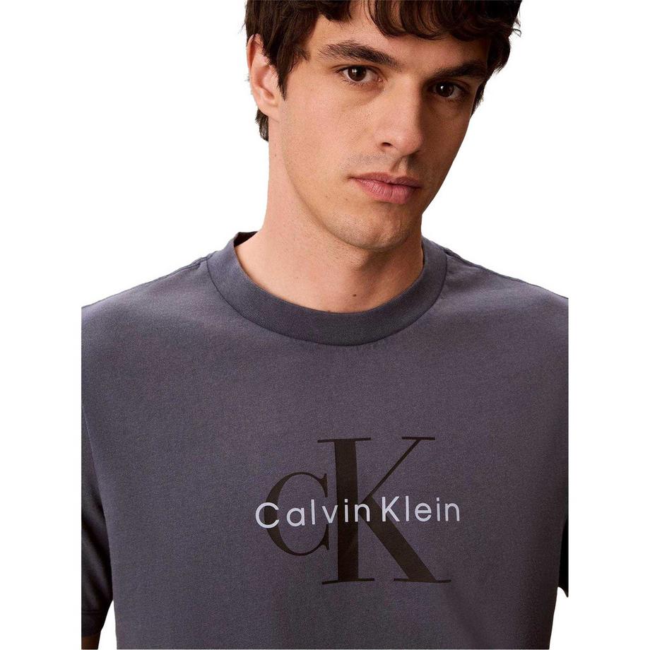 Calvin Klein  Maglietta Lavaggio Acido Girocollo 