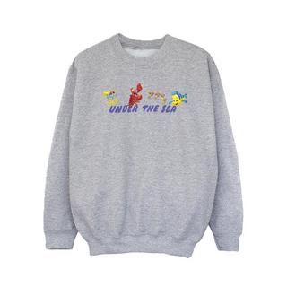 Disney  The Little Mermaid Under The Sea Sweatshirt 