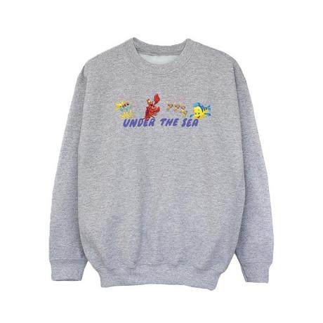 Disney  The Little Mermaid Under The Sea Sweatshirt 