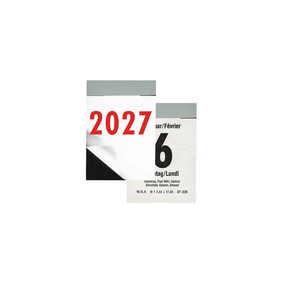 Tagesabreisskalender Block 2