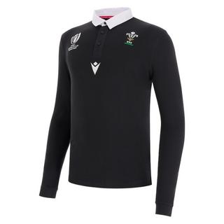 macron  maglia da allenamento a maniche lunghe pay de galle rugby xv merch ca lf rwc 2023 