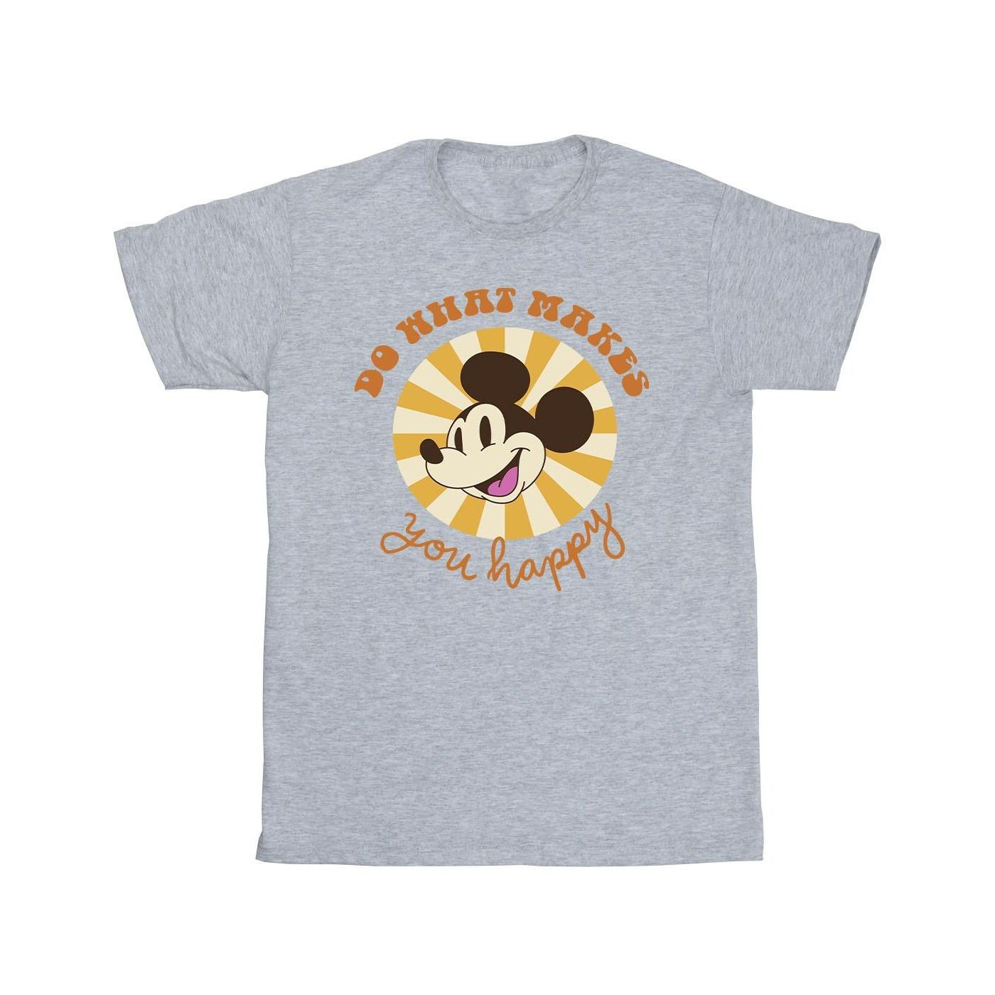 Disney  Tshirt MICKEY MOUSE DO WHAT MAKES YOU HAPPY 