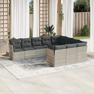 VidaXL Garten sofagarnitur poly-rattan  