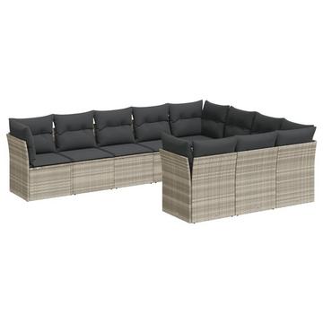 Garten sofagarnitur poly-rattan