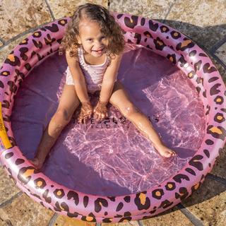 Swim Essentials  Baby Pool 100cm Rose Leopard 