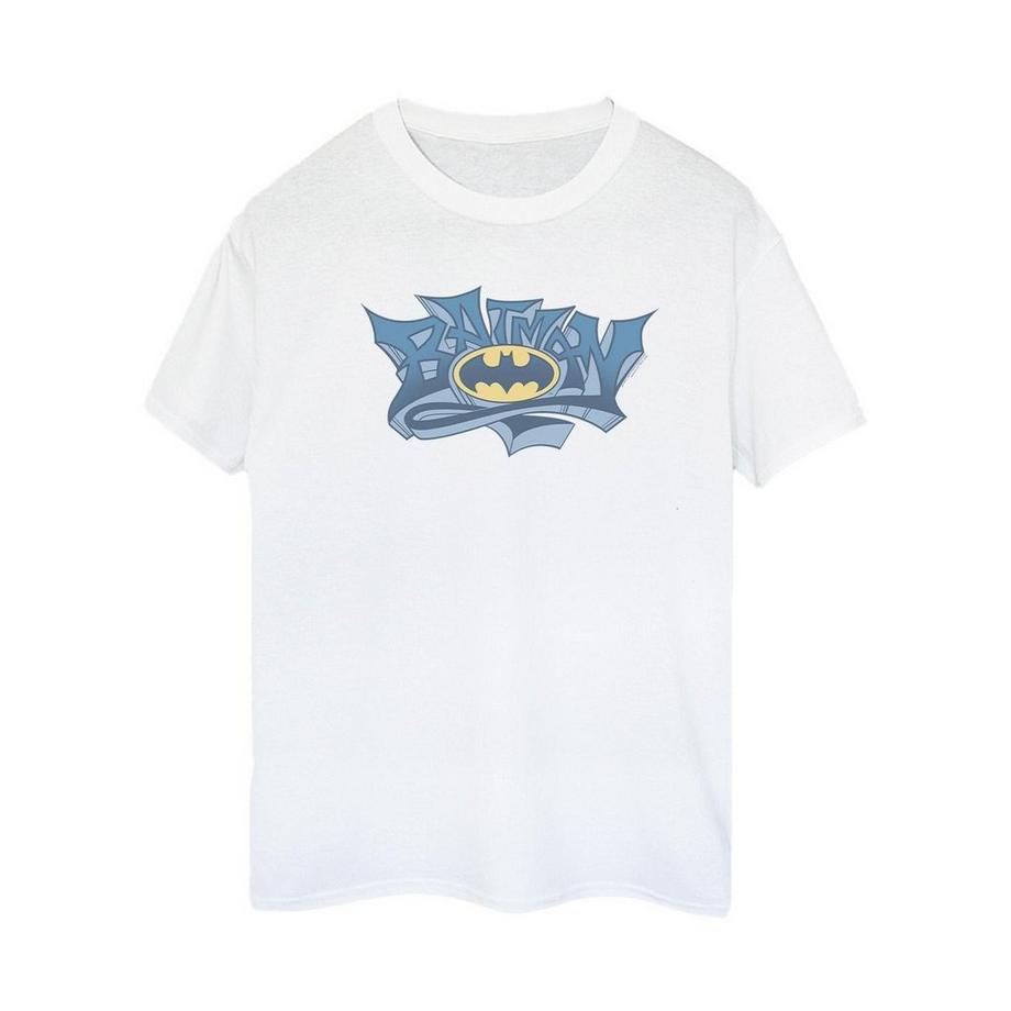 DC COMICS Batman Graffiti Logo T-Shirt  
