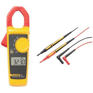 Fluke  Pince ampèremétrique à valeur efficace vraie -323 avec câble de test TL175 Twist Guard 