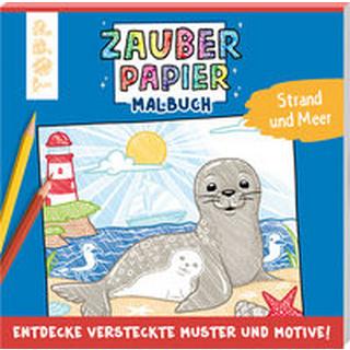 Frech  Zauberpapier Malbuch Strand und Meer 