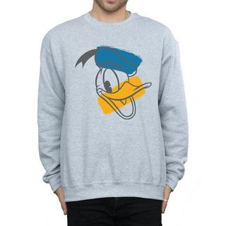 Disney Donald Duck Brush Stroke Sweatshirt  