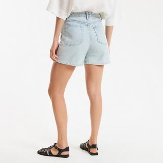 La Redoute Collections Short en denim taille haute  