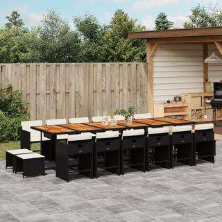 VidaXL Garten essgruppe poly-rattan  