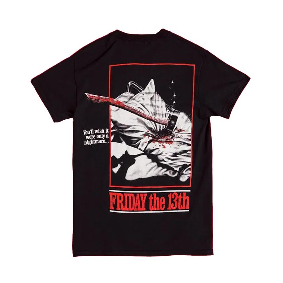 Friday The 13th  T-Shirt, Rückseitiger Aufdruck 