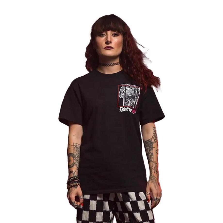 Friday The 13th  T-Shirt, Rückseitiger Aufdruck 