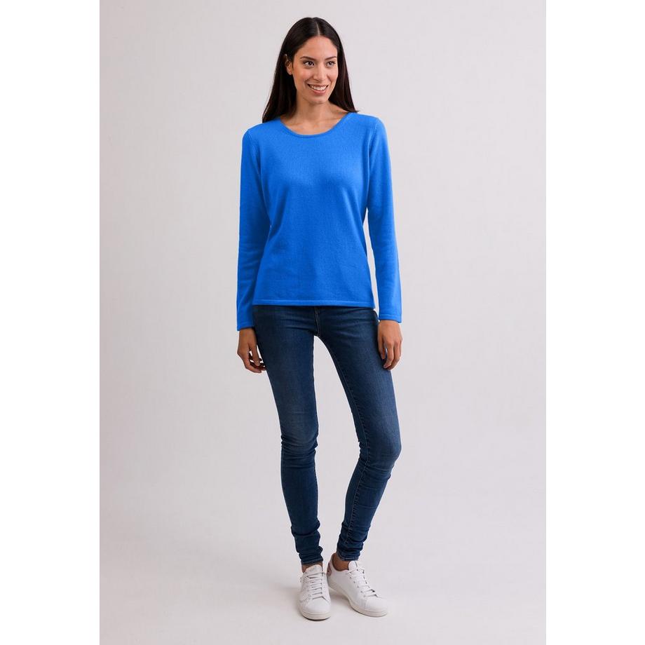 CASH-MERE.CH Kaschmir Rundhals Pullover  