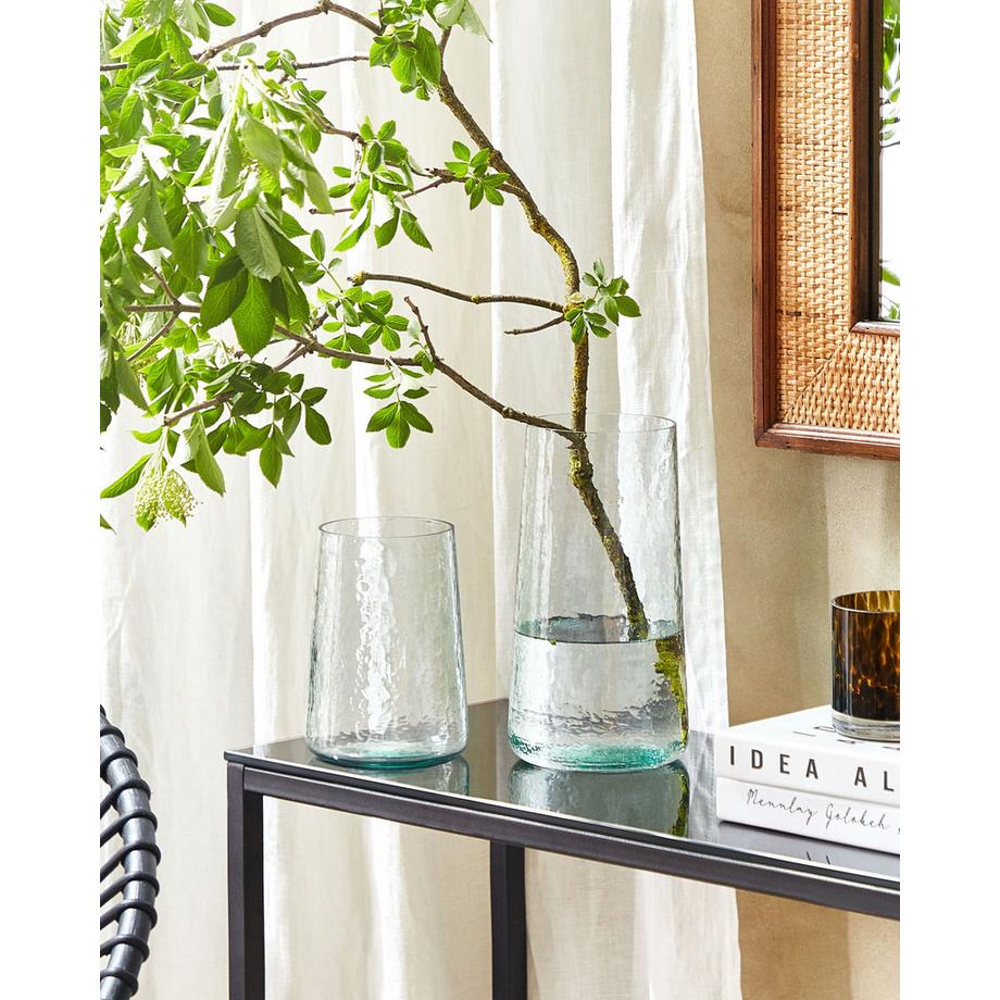 Beliani Vaso decorativo en Vetro Moderno KULCHE  